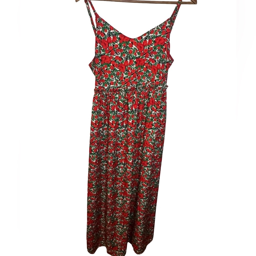 Rue Des Abbesses Rose Backless Maxi Dress